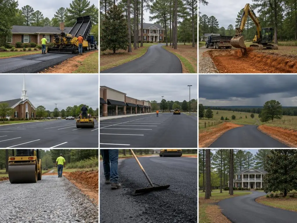 Asphalt Driveways in Montgomery, AL
